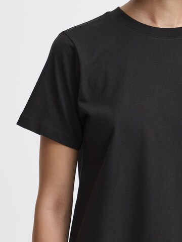 ICHI - Camisa ' IHPALMER LOOSE' em preto