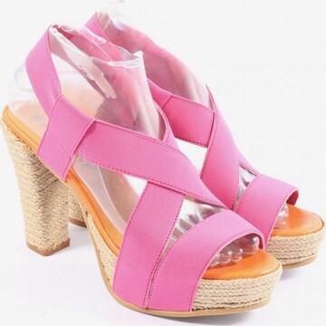 Chillany Sandals & High-Heeled Sandals in 38 in Pink: front