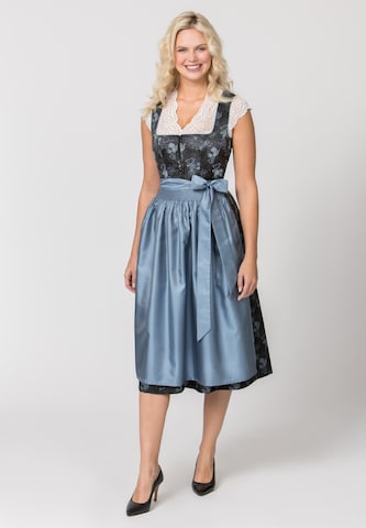 STOCKERPOINT Dirndl 'Simone' in Blau: Vorderseite