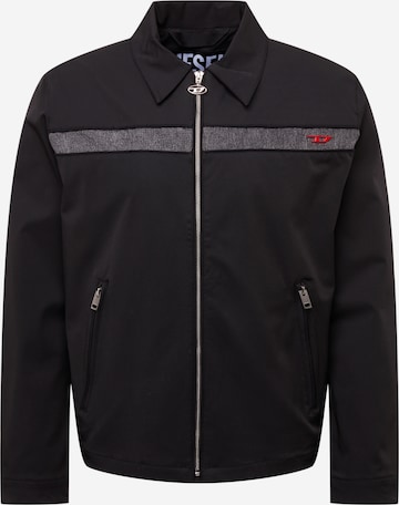 DIESEL Between-Season Jacket in Black: front