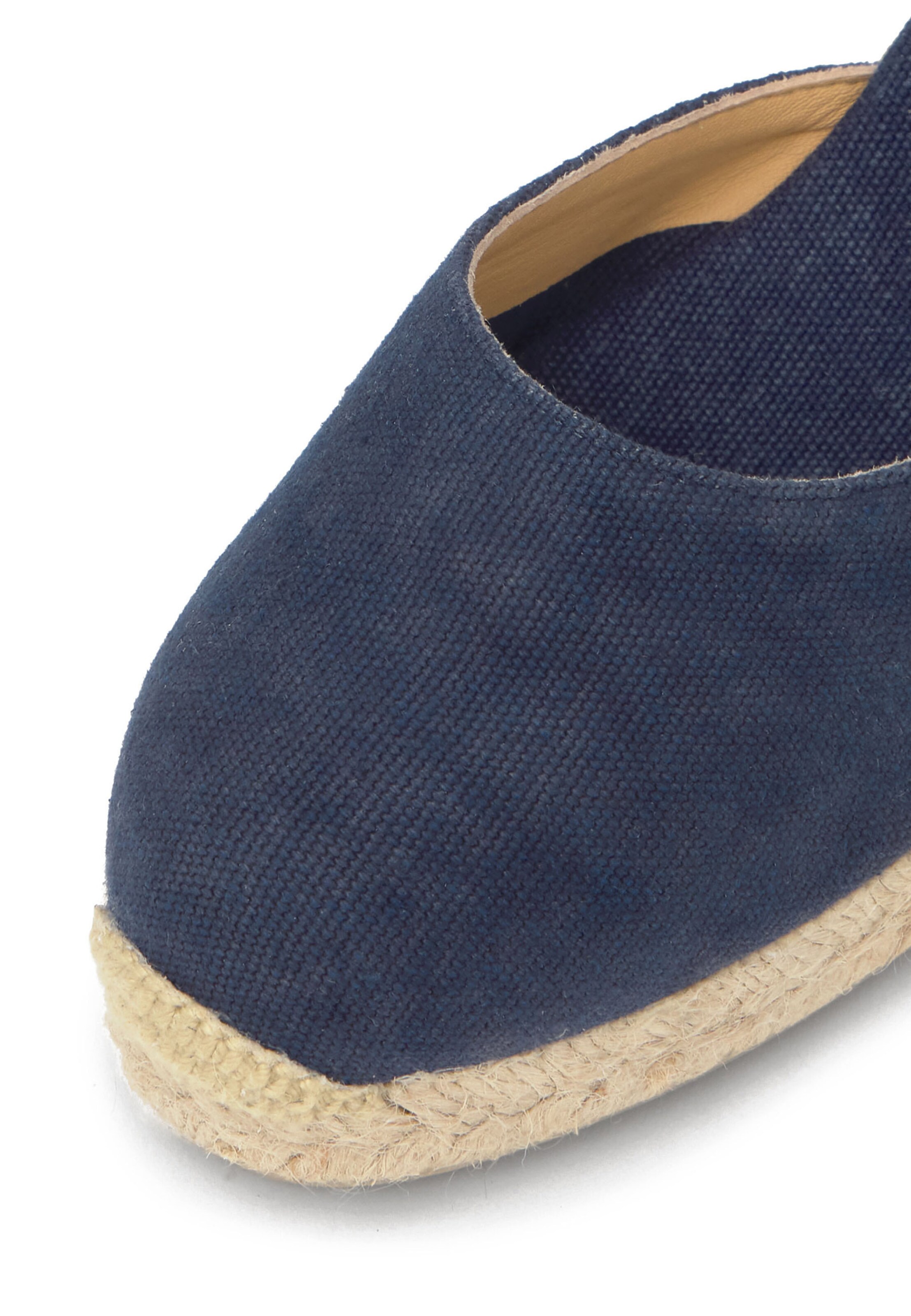 Espadrillas ' CAROL ' di Castañer in blu: frontale