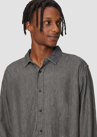 Coupe regular Chemise QS en gris