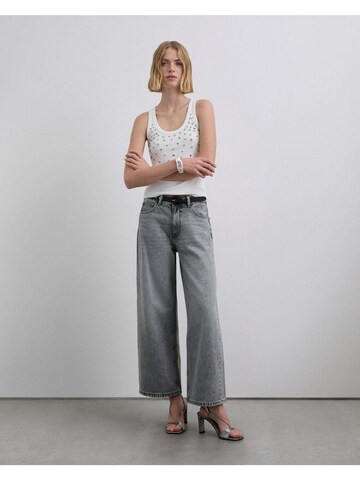 Scalpers Свободный крой Джинсы 'Jewell' в Серый: спереди