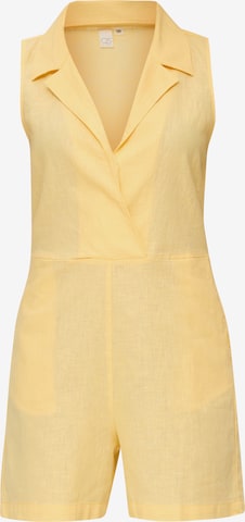 QS Jumpsuit in Yellow: front