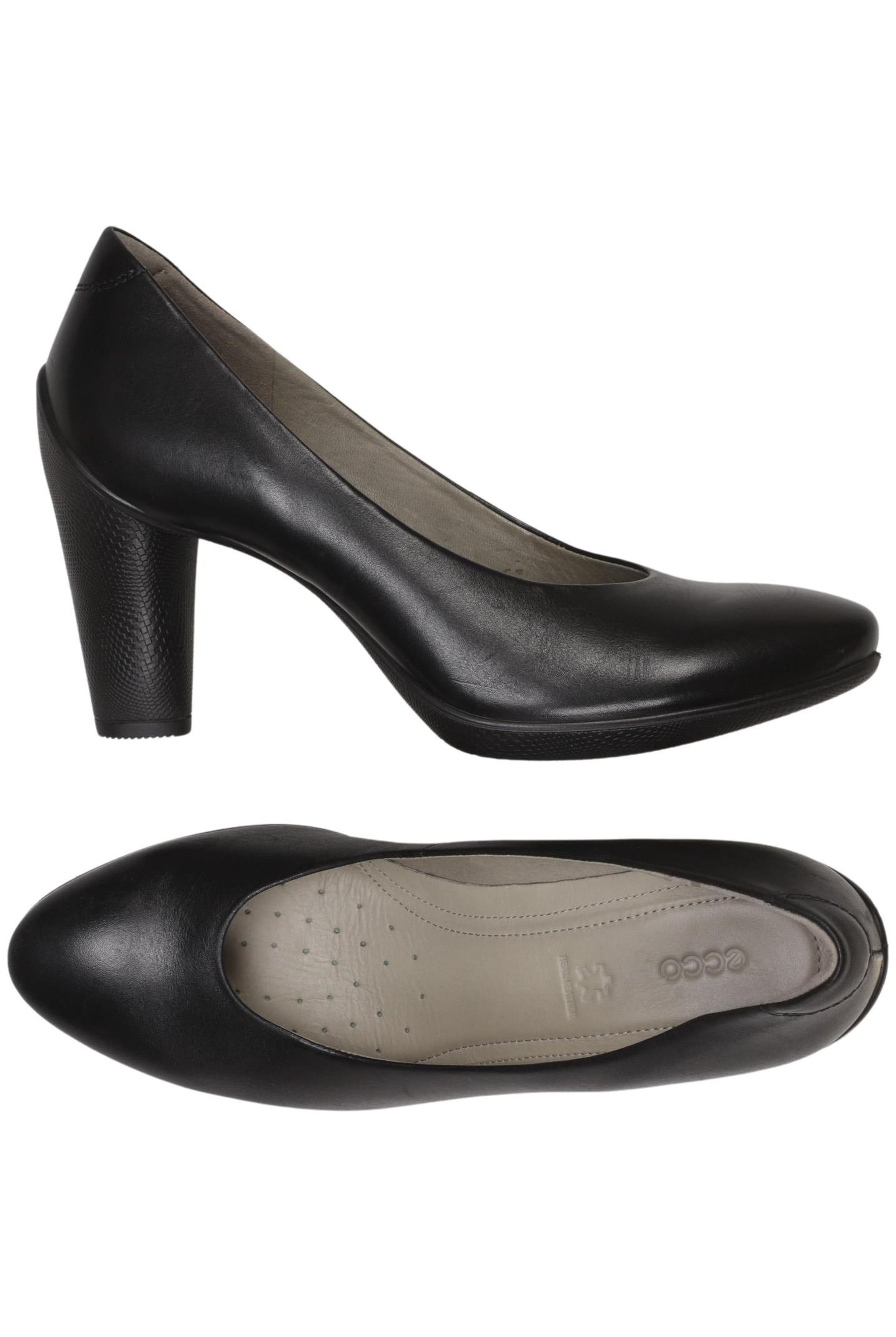 ECCO Pumps 39 in Schwarz: Vorderseite