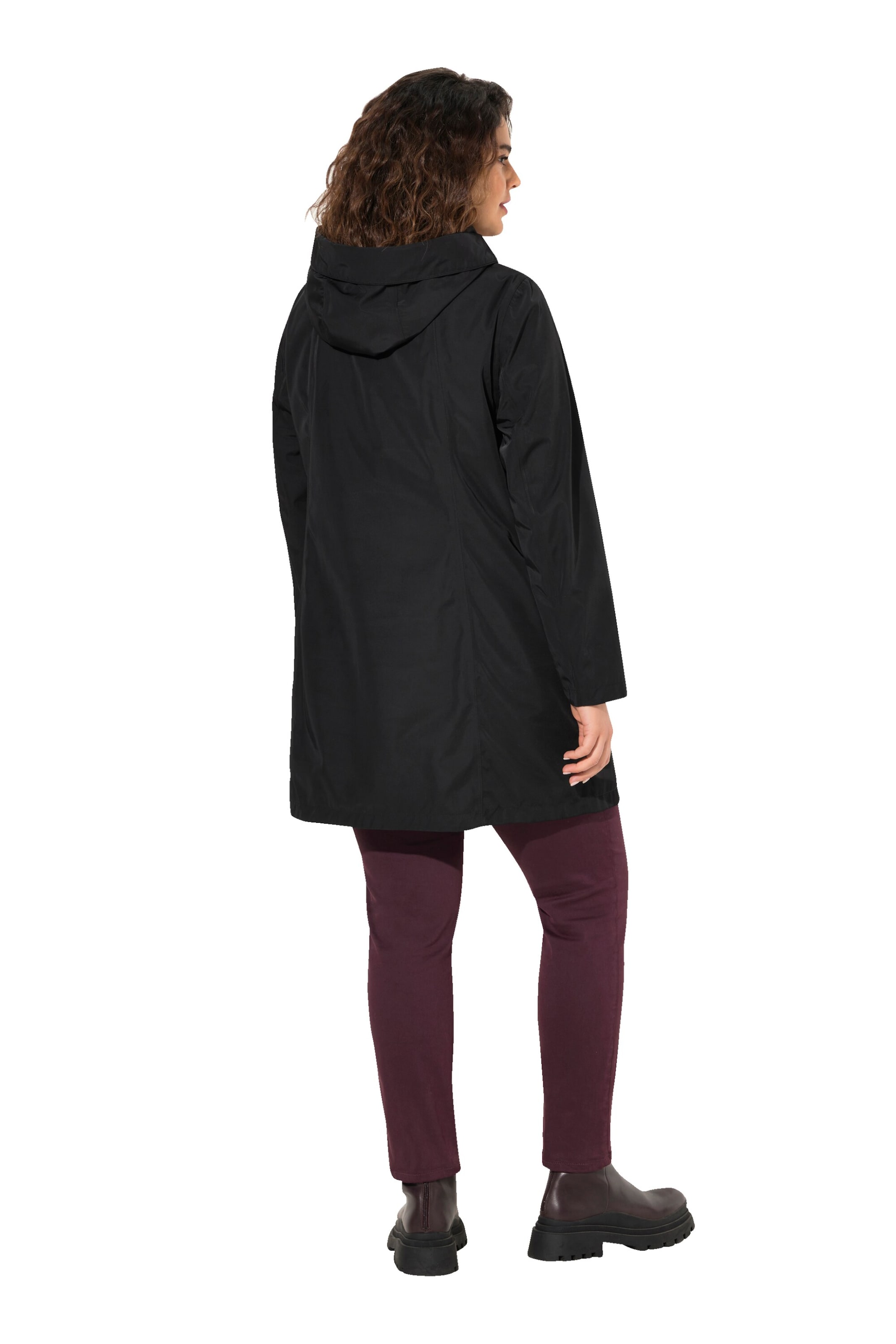 Ulla Popken Functionele jas in Zwart