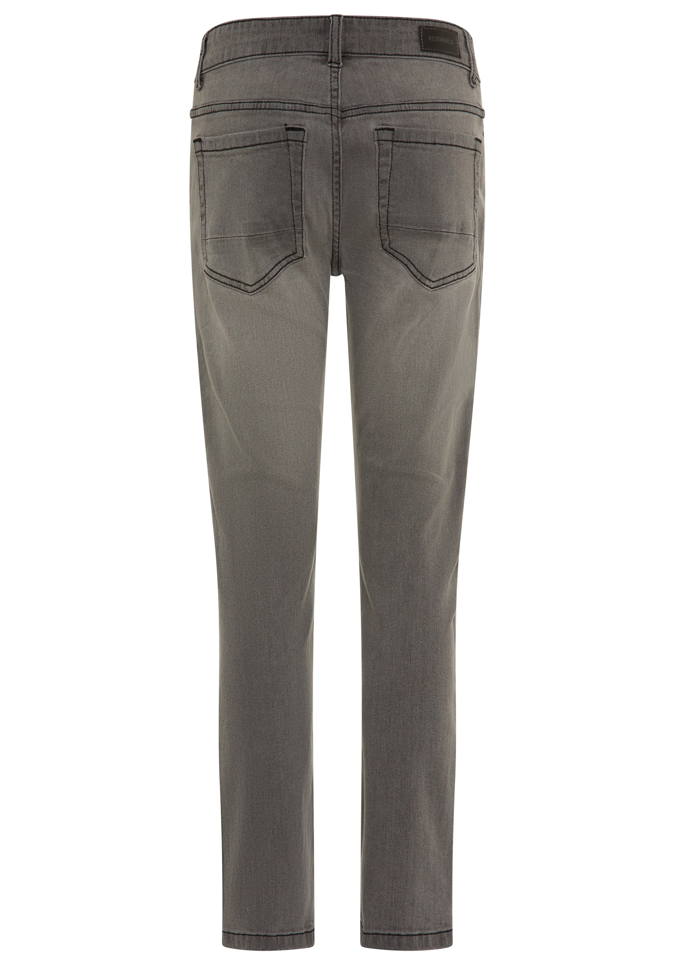 Kidsworld Regular Jeans in Grey