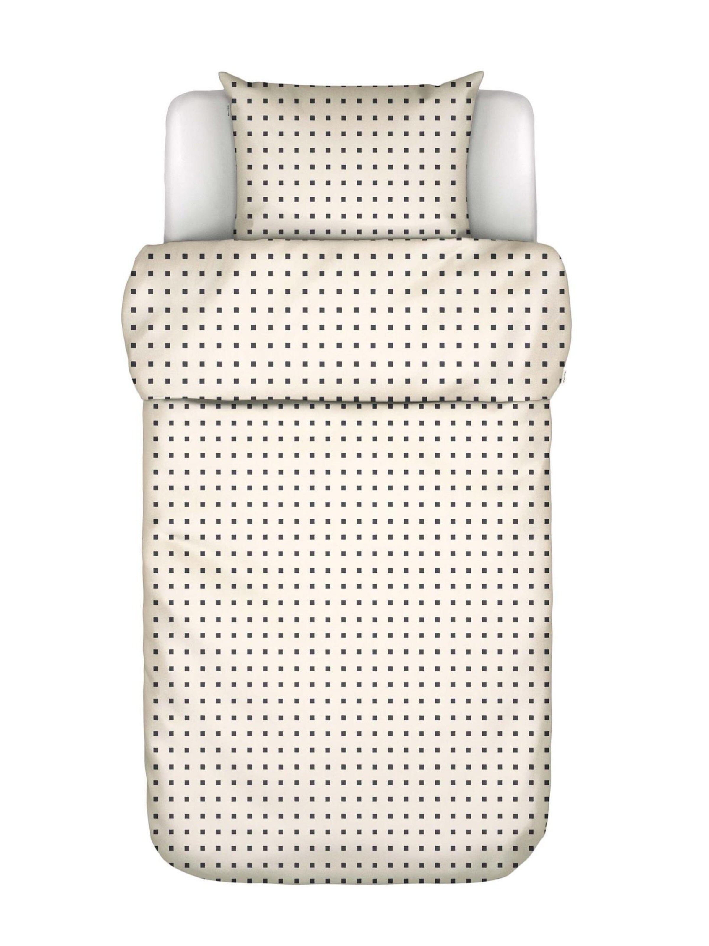 Marc O'Polo Bettbezug 'Iben' in Schwarz: Vorderseite