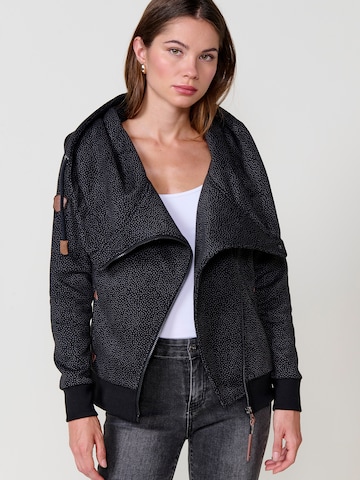 KOROSHI Sweatvest in Zwart