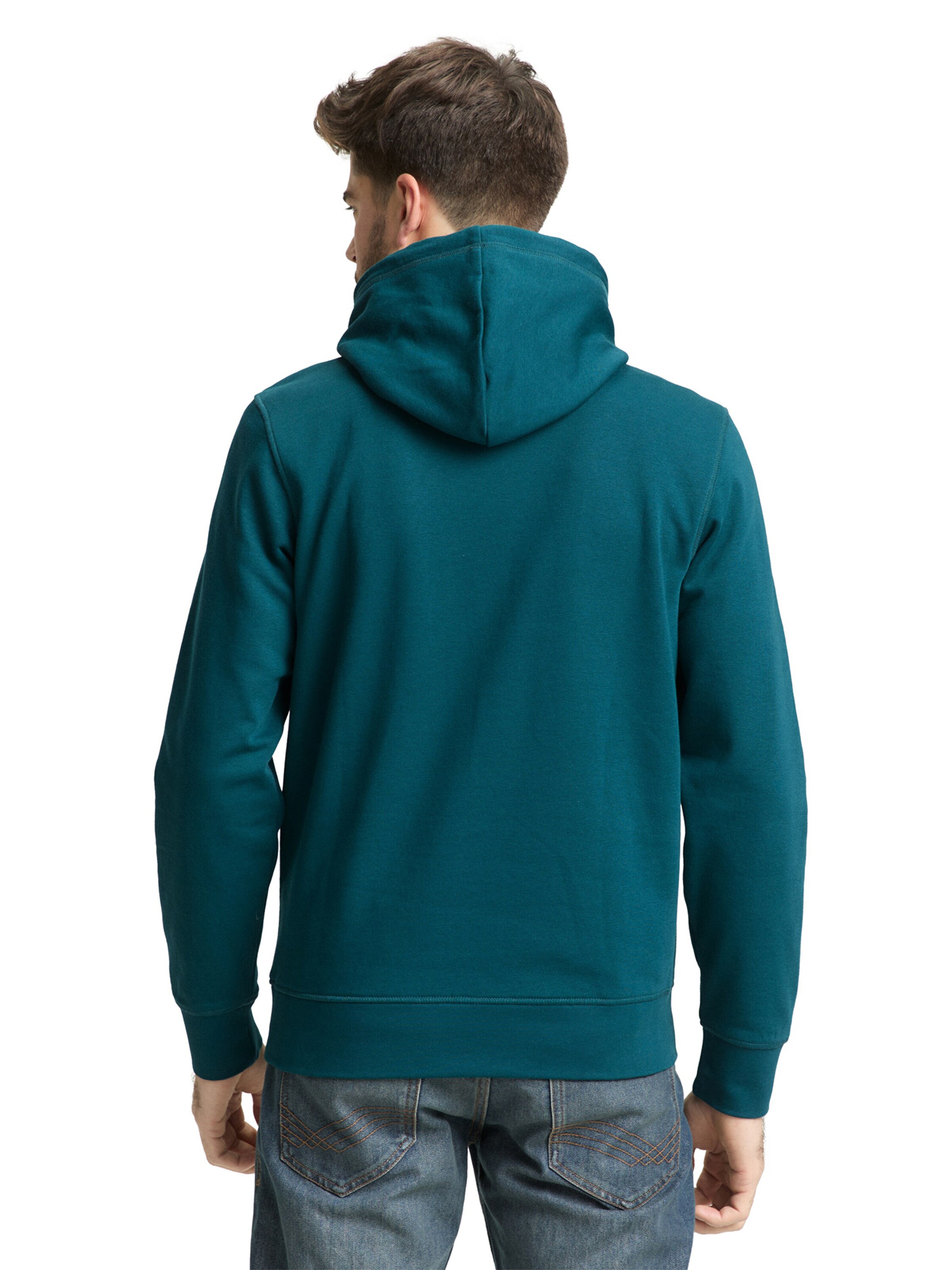 TOM TAILOR Sweatshirt in Grün