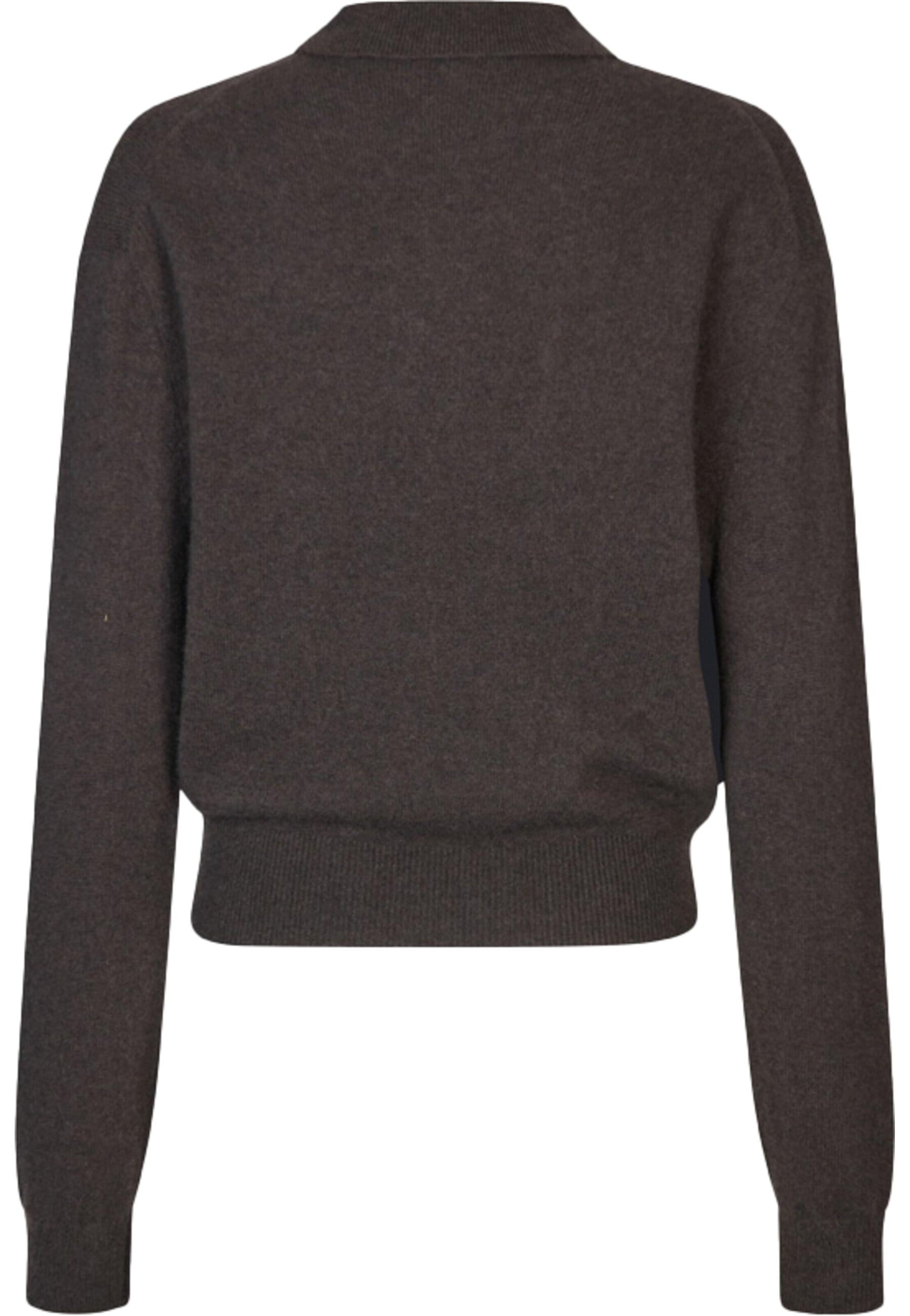 SECOND FEMALE Svetr 'Vilena' – hnědá