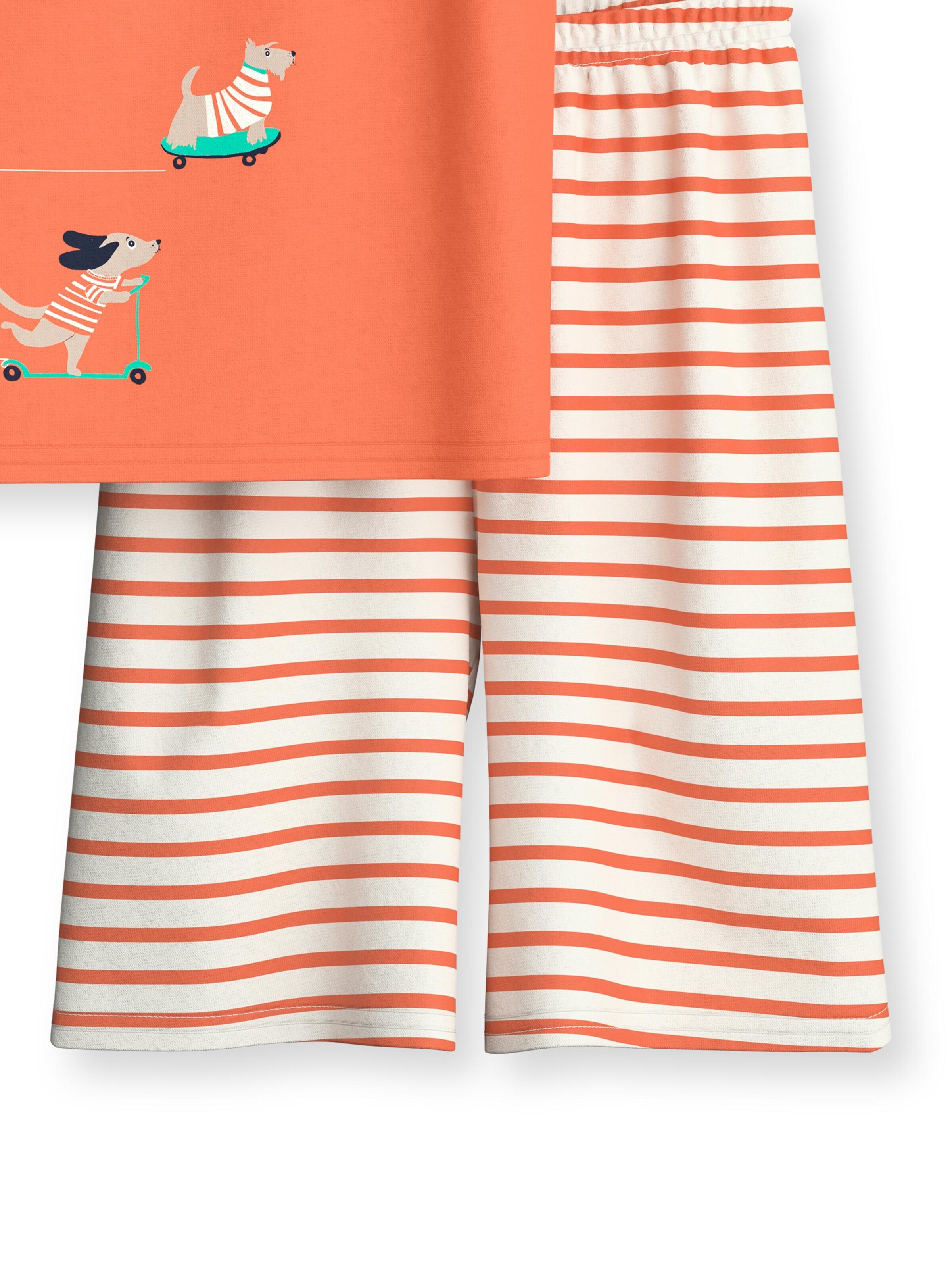 CALIDA Pajamas 'Toddlers Scooter' in Orange