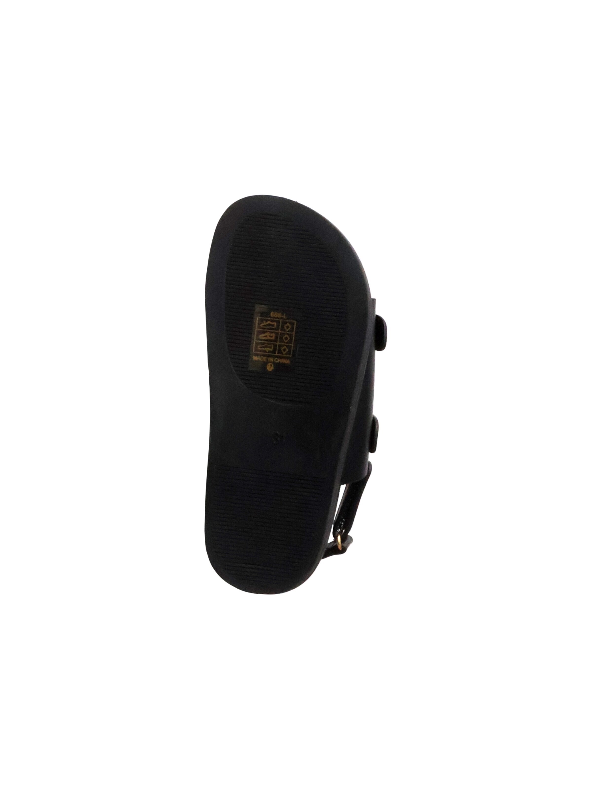 Super Mode - Zapatos bajos 'Kinder-Pantoletten mit Schnalle' en negro
