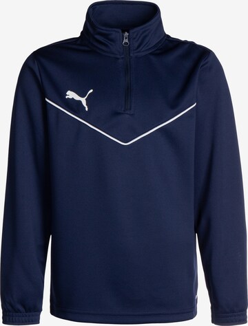 PUMA Sportief sweatshirt 'TeamRise' in Blauw