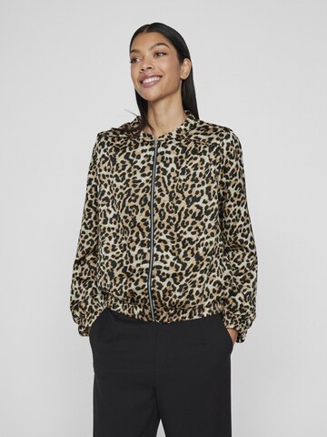 VILA Between-season jacket in Grey: front
