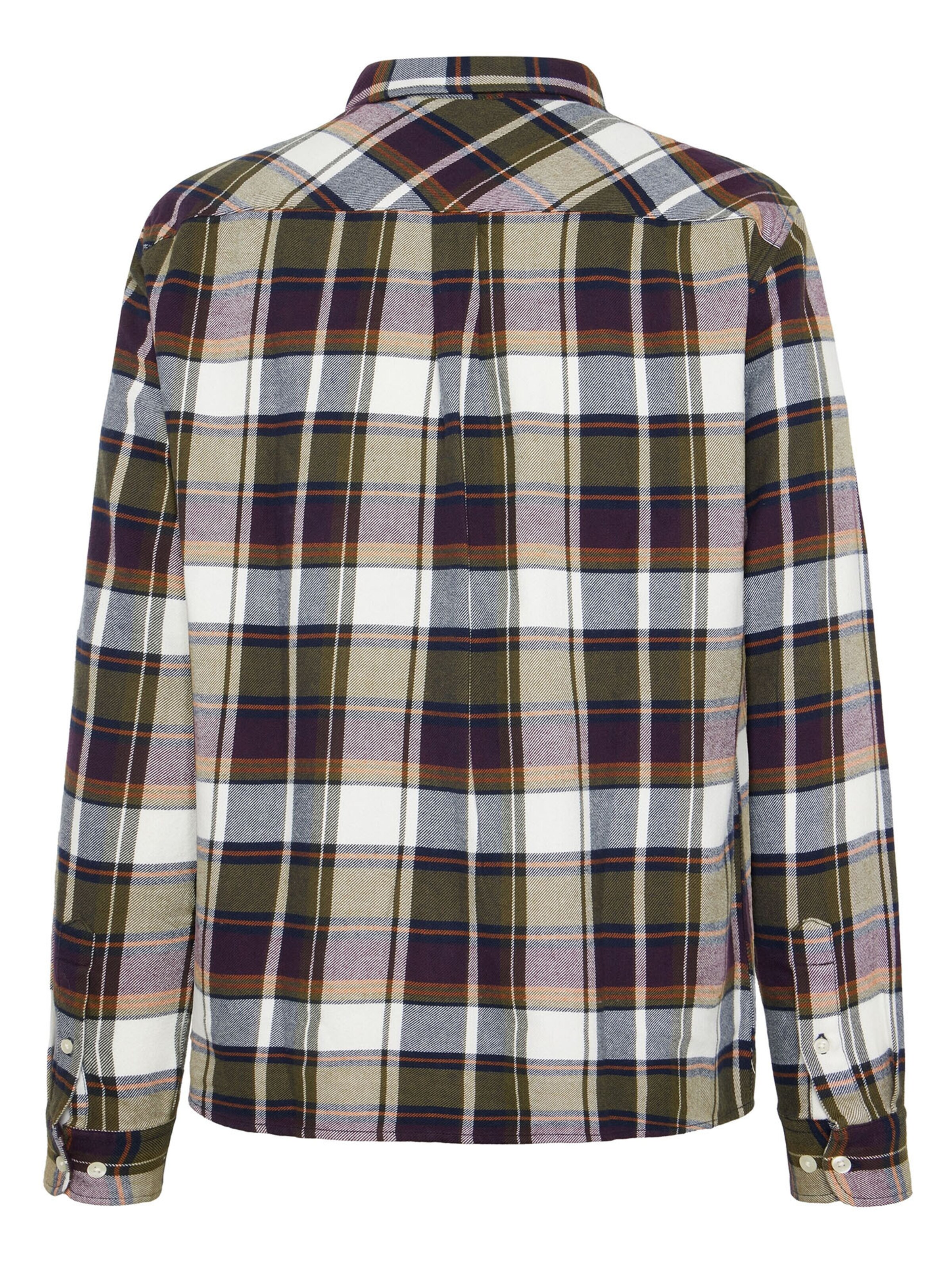 KnowledgeCotton Apparel Regular Fit Hemd in Mischfarben: Vorderseite