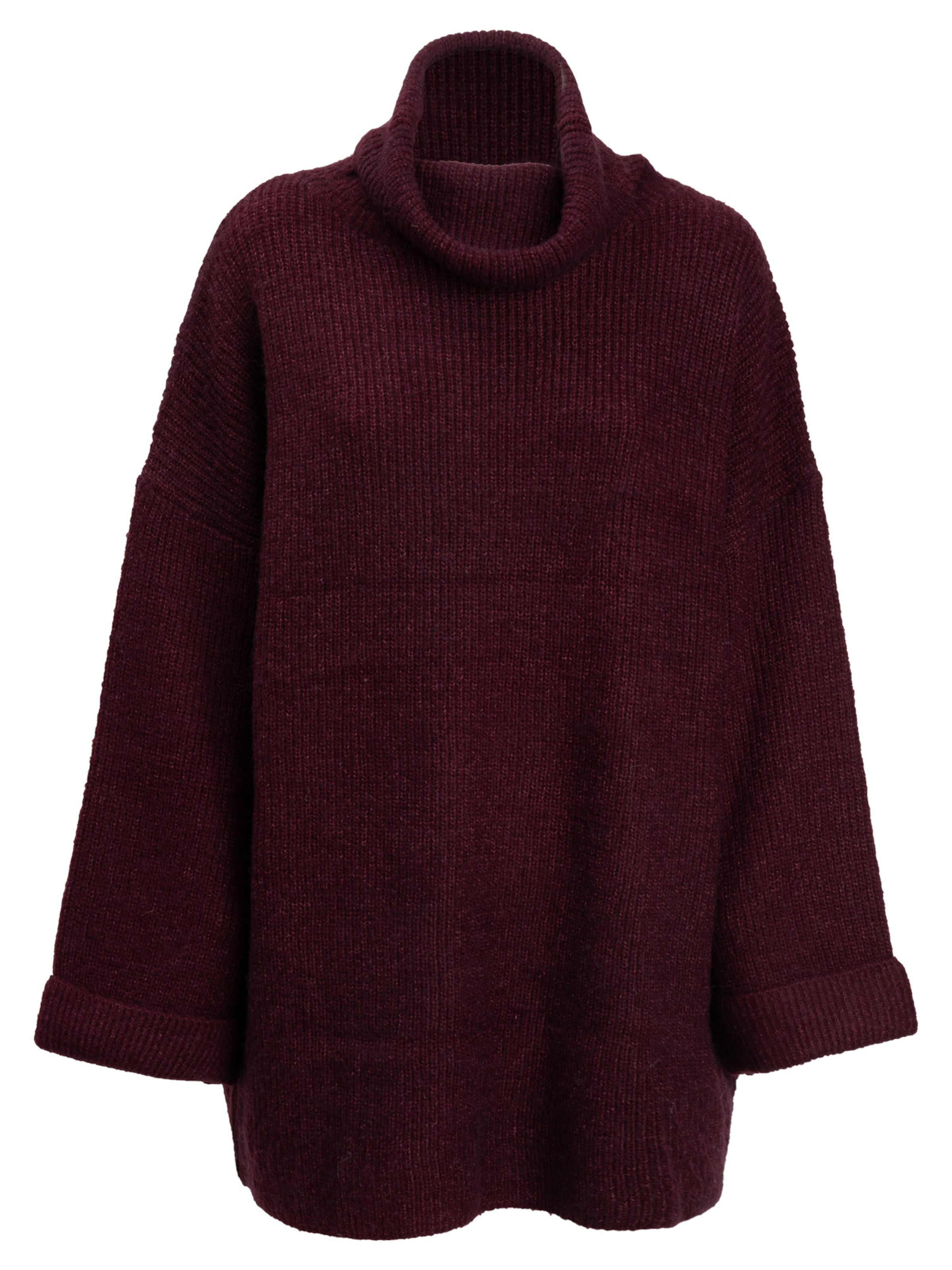 Influencer Pullover in Rot: Vorderseite