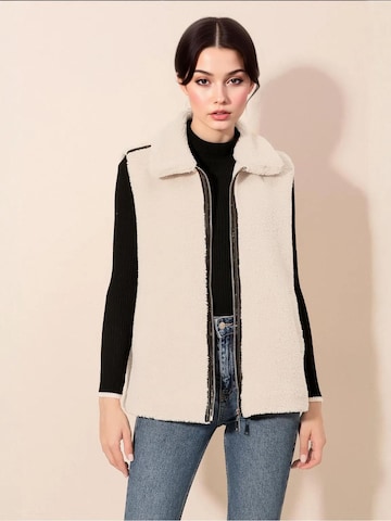 Gilet di Bigdart in bianco: frontale