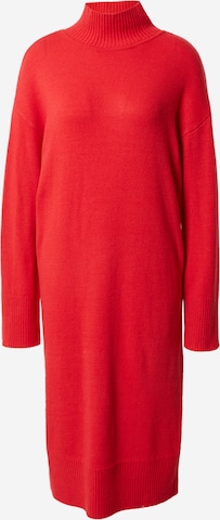 sarkans ESPRIT Adīta kleita: no priekšpuses