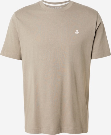 Marc O'Polo T-shirt i beige: framsida