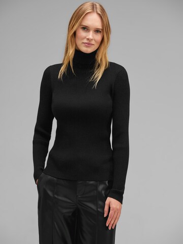 STREET ONE Sweater in Black: front