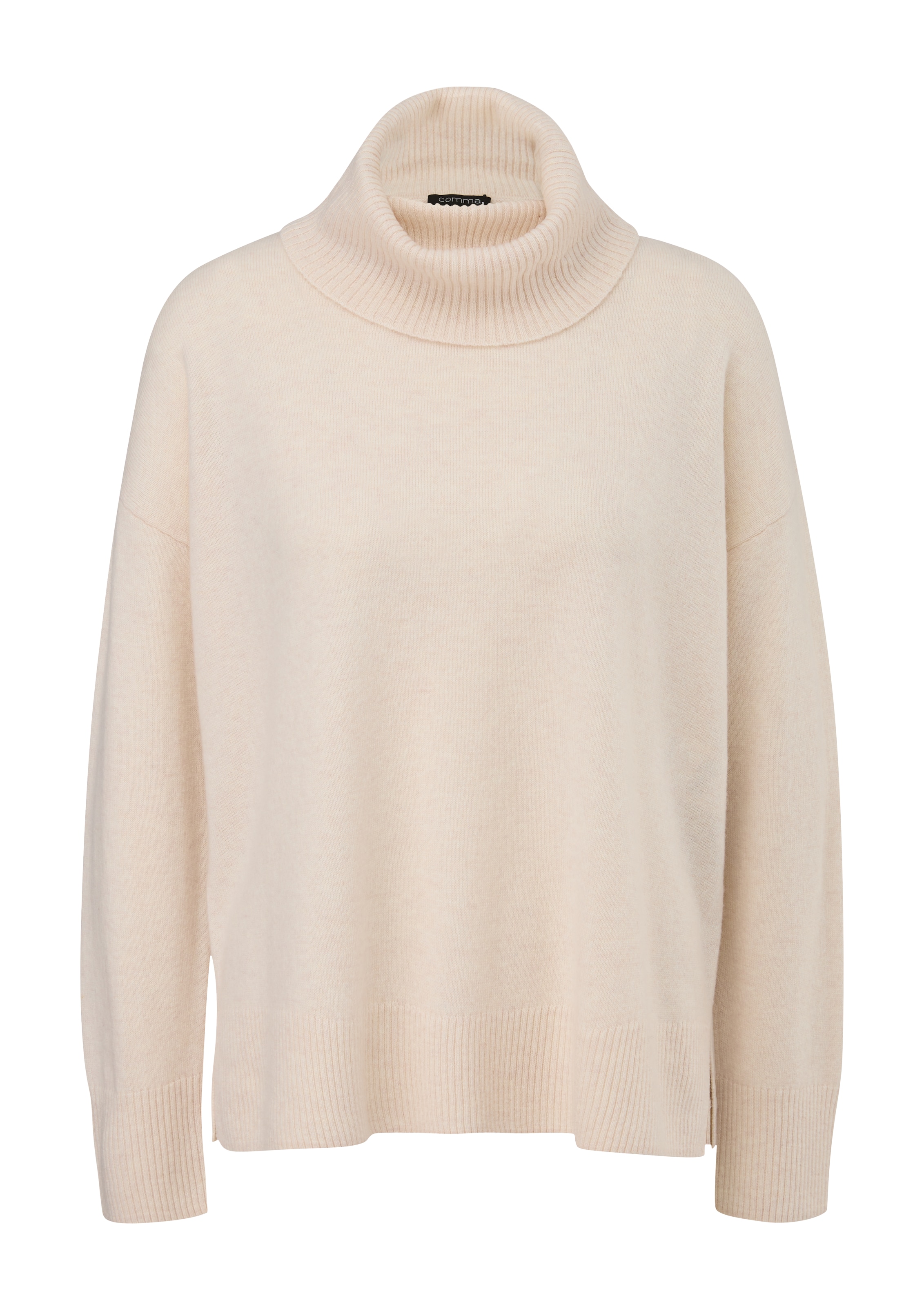 COMMA Pullover in Beige: Vorderseite