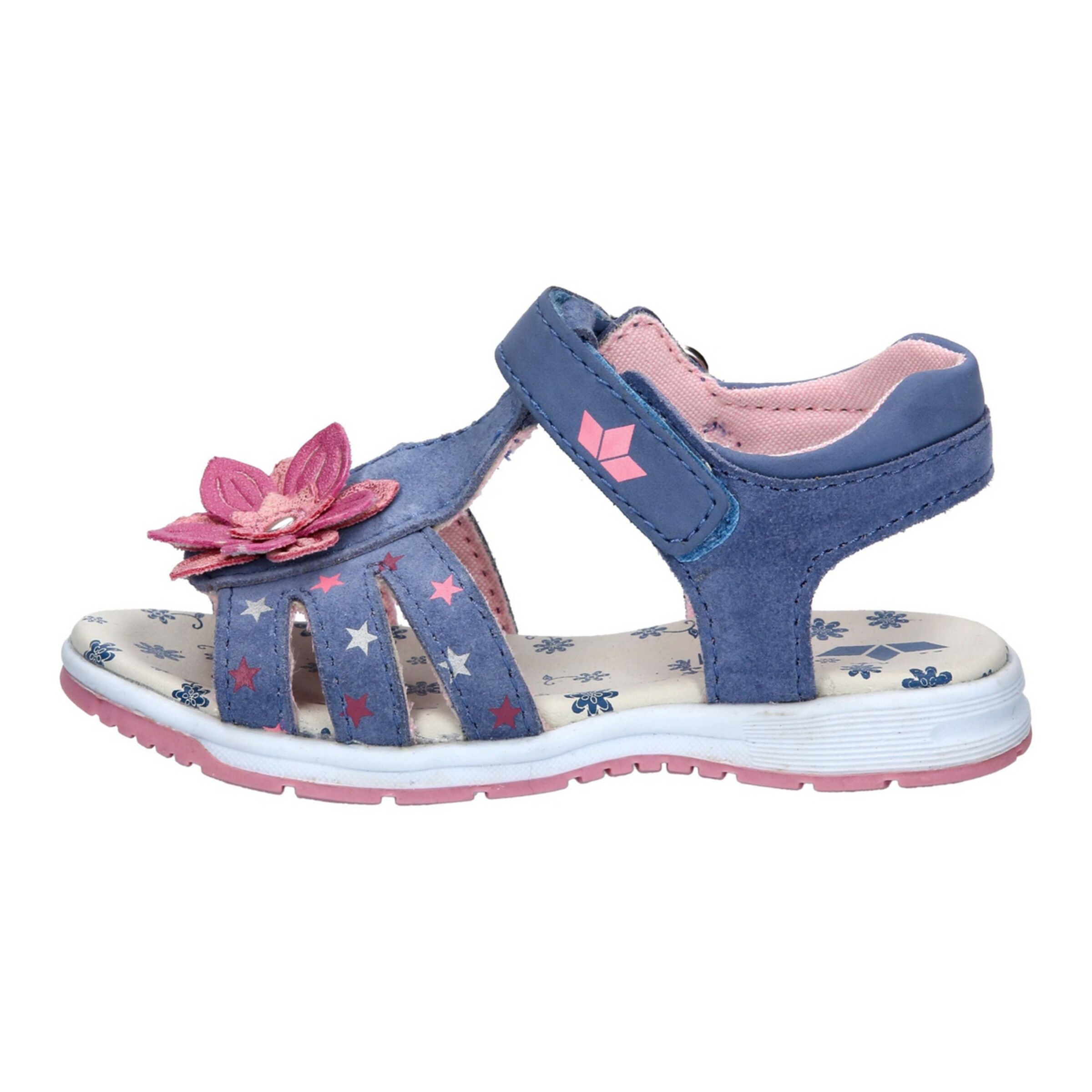 LICO Sandale 'Manja' in Blau: Vorderseite
