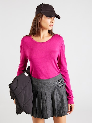 Pull-over PIECES en rose : devant