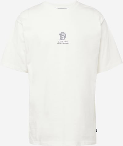 JACK & JONES Μπλουζάκι 'OSCAR' σε σκούρο μπλε / λευκό, Άποψη προϊόντος