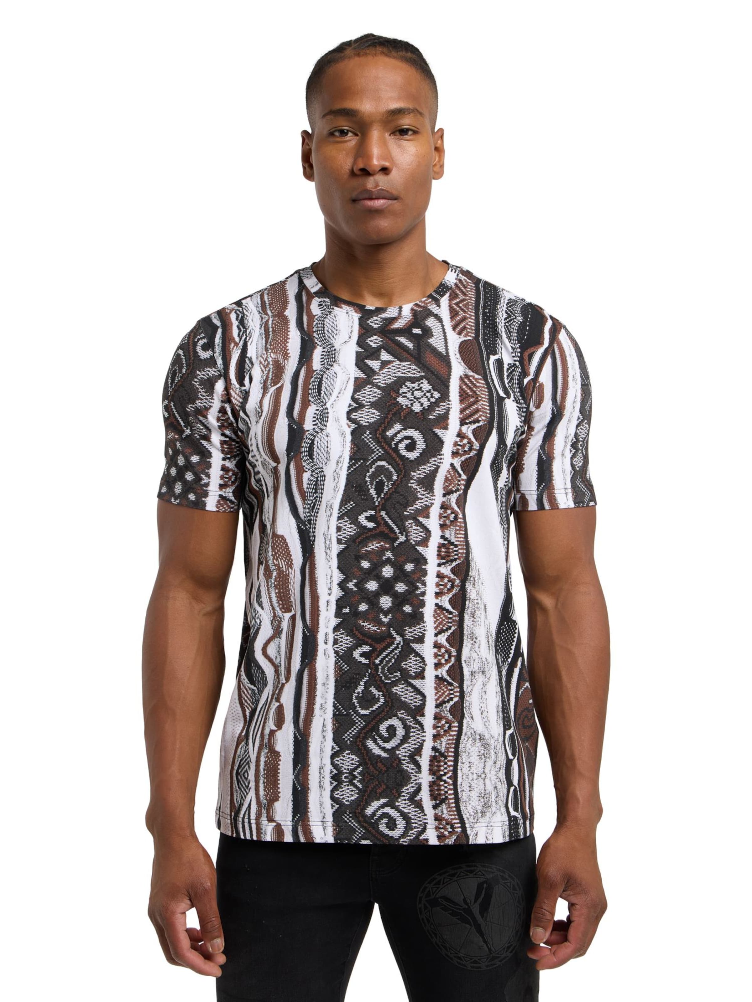 Carlo Colucci Shirt 'Dini' in Mischfarben: Vorderseite