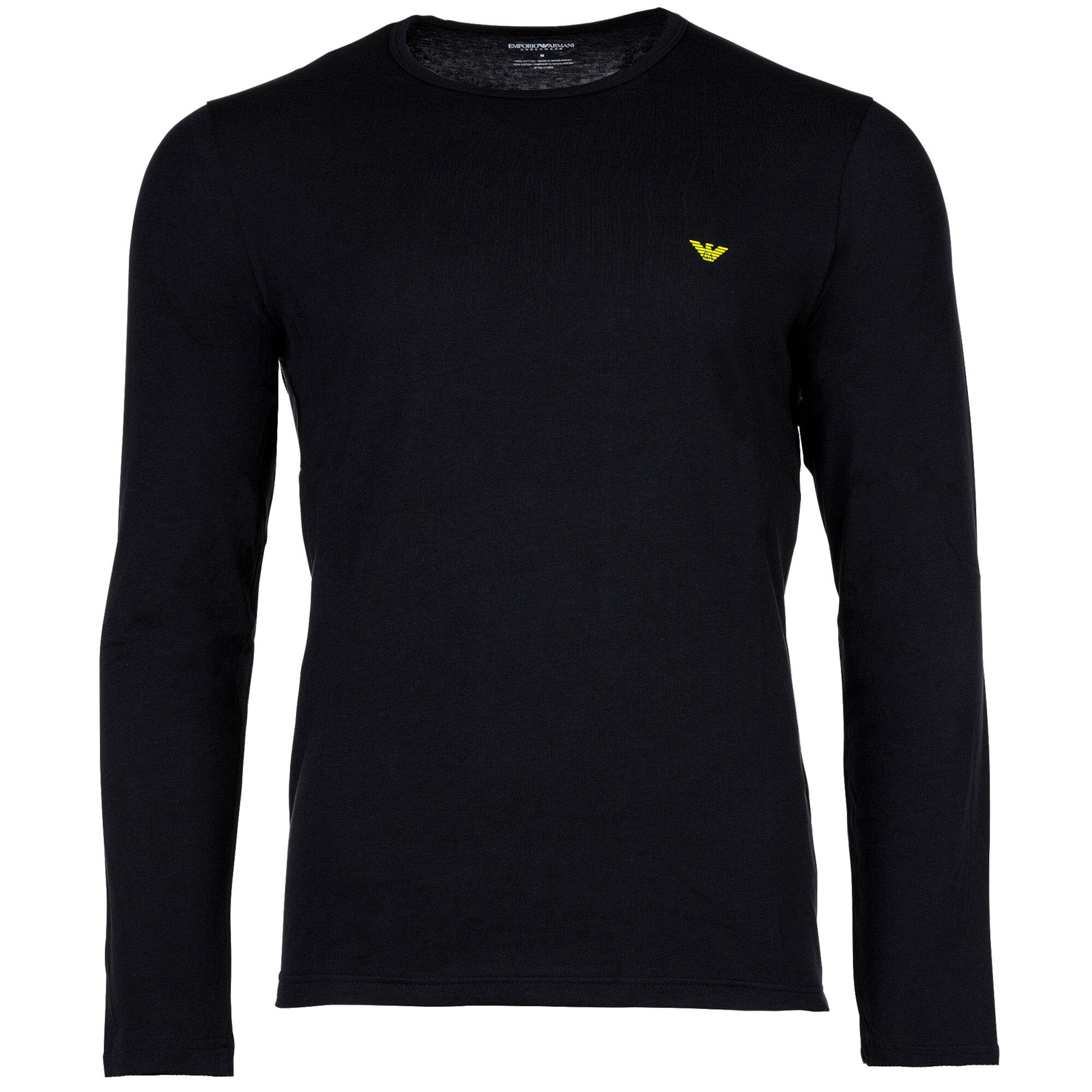 Emporio Armani Tričko - Čierna: predná strana