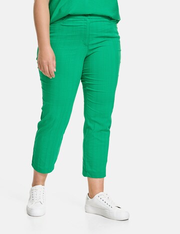 SAMOON Regular Pants 'Betty' in Green: front