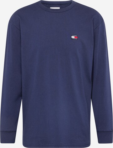 T-Shirt Tommy Jeans en bleu : devant