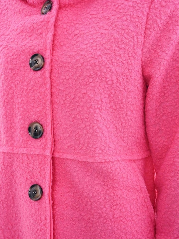Zwillingsherz Between-seasons coat 'Wien' in Pink