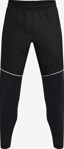 UNDER ARMOUR Slimfit Sportovní kalhoty – černá: přední strana