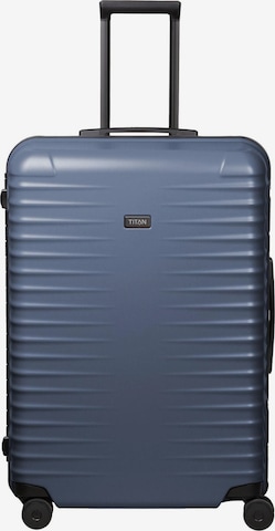 TITAN Trolley 'OVERSEAS' in Blau: Vorderseite