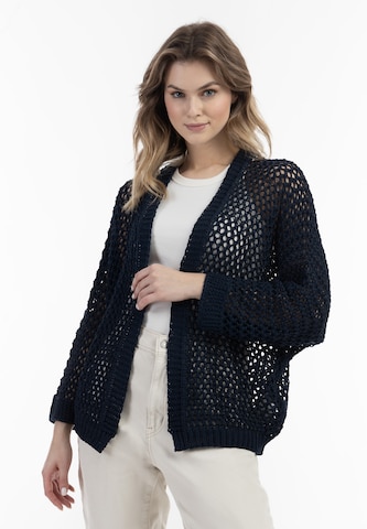 Cardigan DreiMaster Vintage en bleu : devant