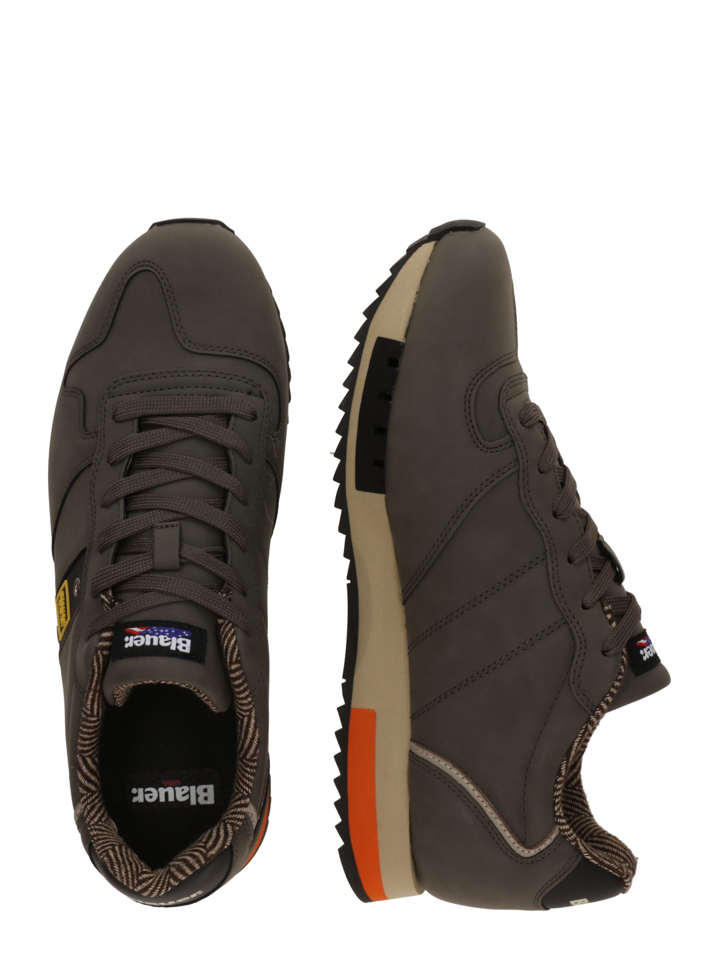 Blauer.USA - Zapatillas deportivas bajas en gris: lado