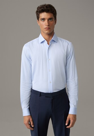 STRELLSON Slim fit Overhemd ' Stan ' in Blauw: voorkant