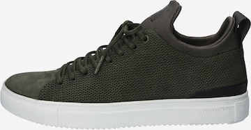 Baskets basses 'Scott SG28' BLACKSTONE en vert : devant