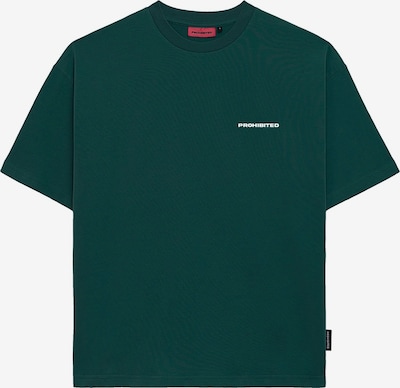 Prohibited Shirt in Dark green / White, Item view