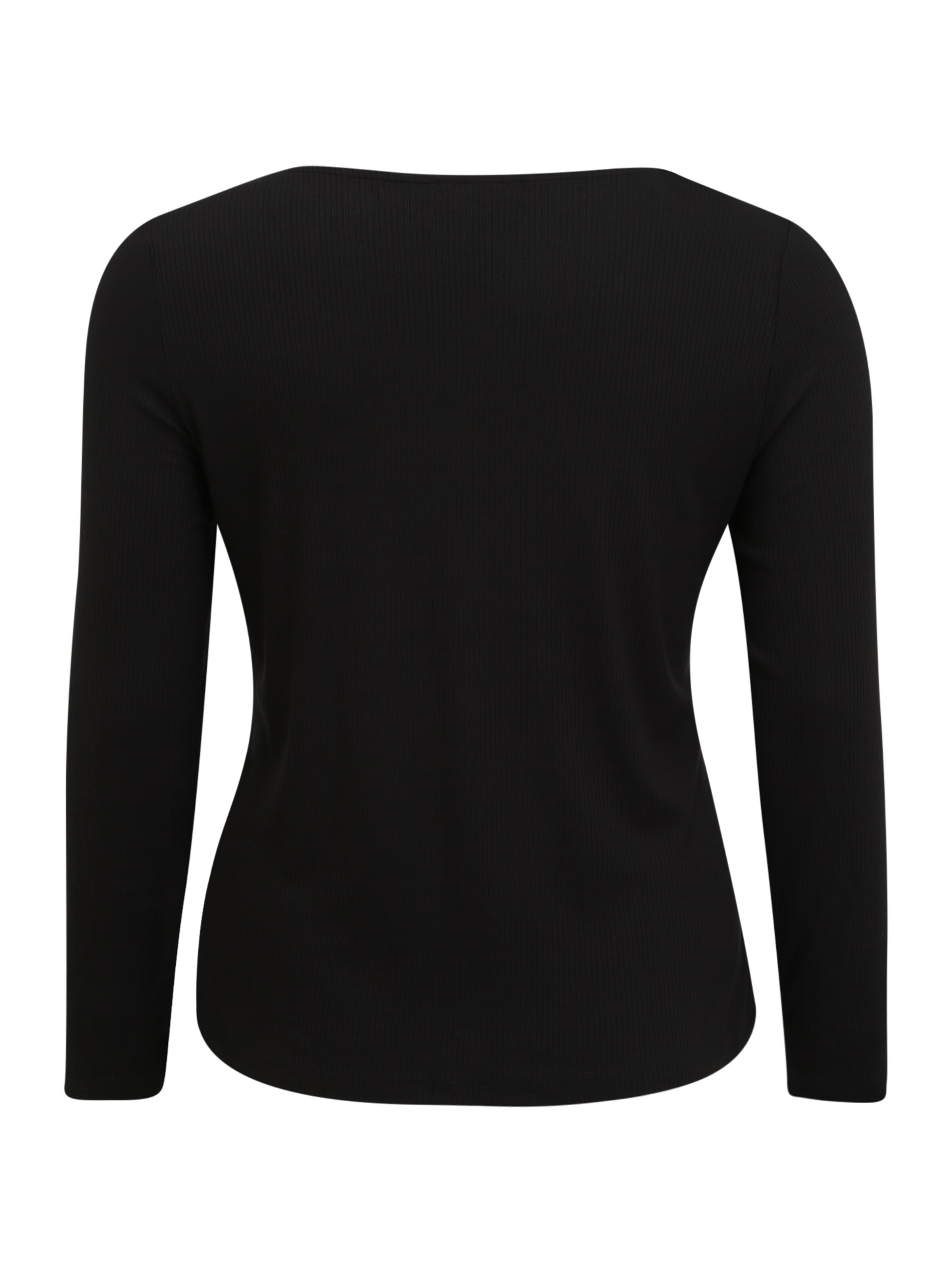 ABOUT YOU Curvy - Camiseta 'Rosa' en negro