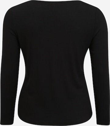 ABOUT YOU Curvy Shirt 'Rosa' in Black