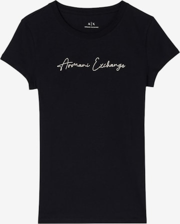 Maglietta 'XW001457 AF10356' di ARMANI EXCHANGE in nero: frontale