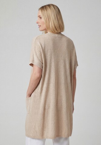 HALEE - Casaco de malha em bege