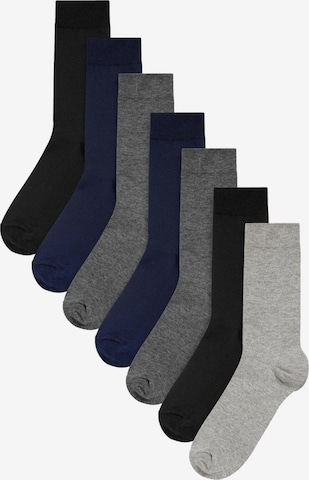Next Socks in Blue: front