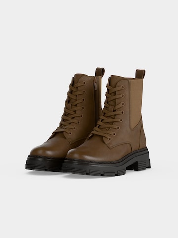 Bottines à lacets Anna Field en marron