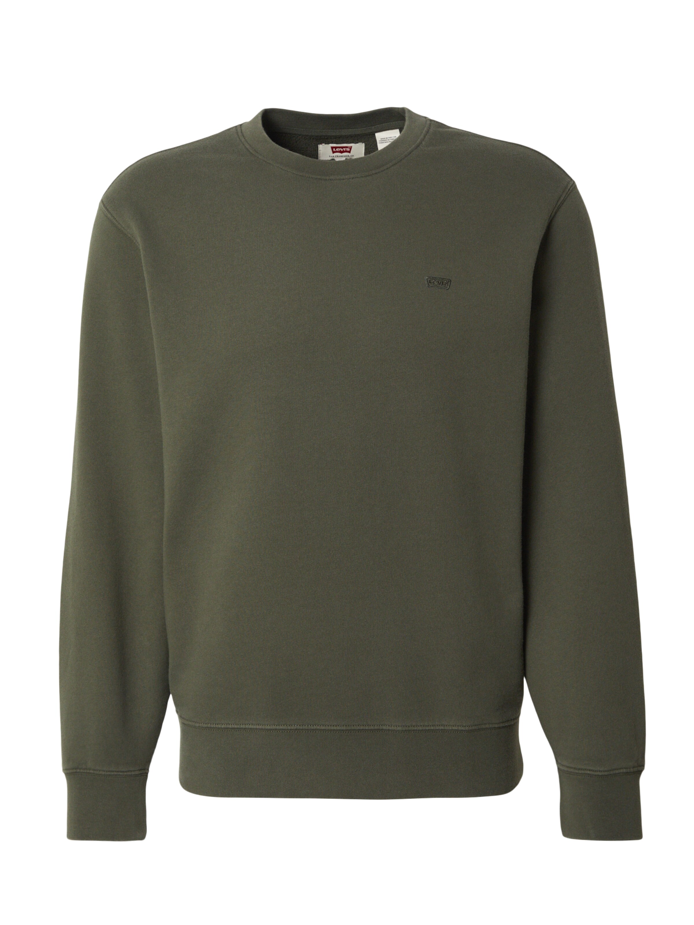 LEVI'S ® Sweatshirt 'New Original' in Green: front