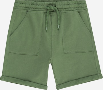 OVS Normalny krój Spodnie w kolorze zielony: przód