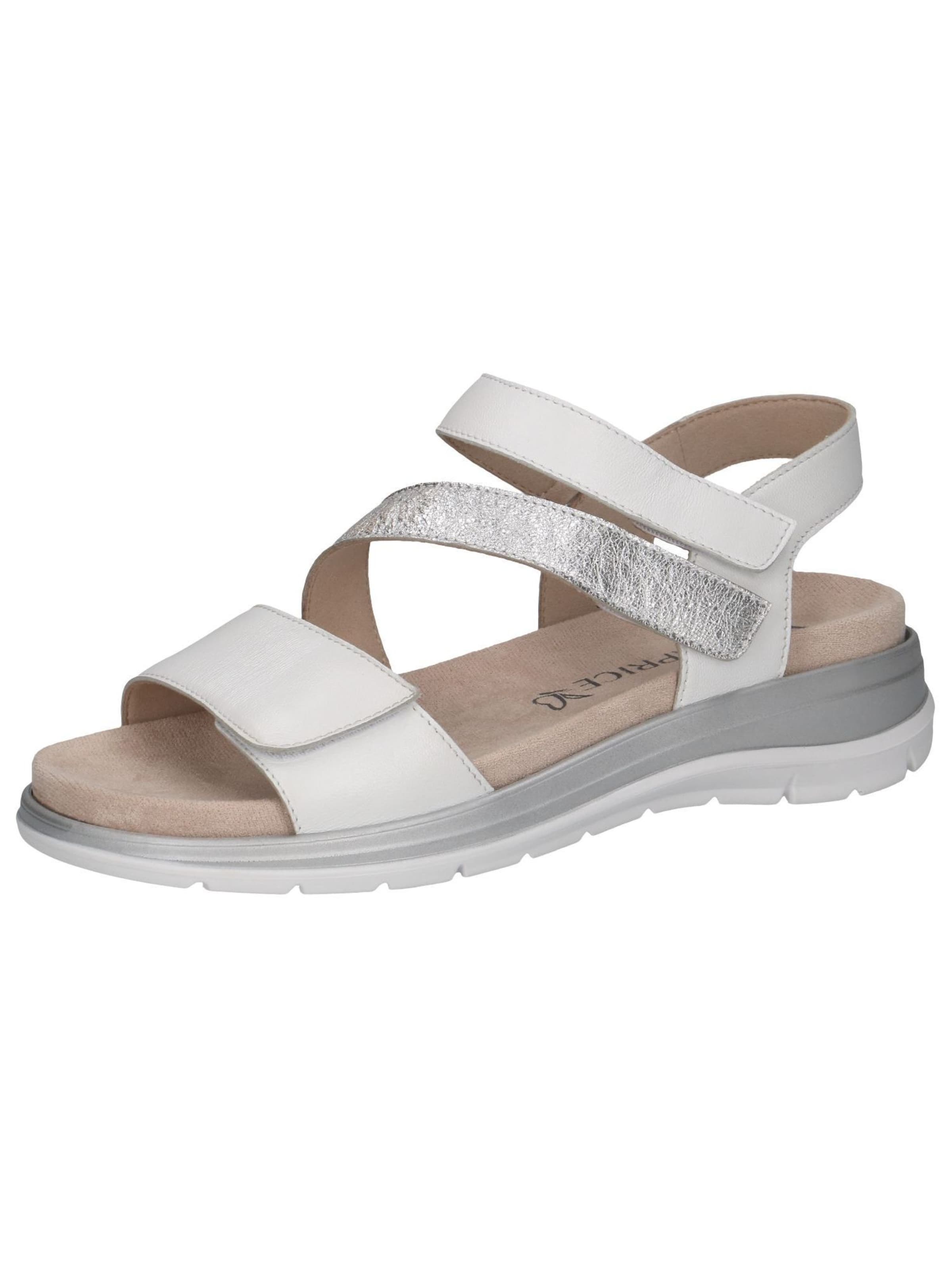 CAPRICE - Sandálias com tiras em cinzento: frente